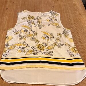 Rose + Olive Floral Sleeveless Top